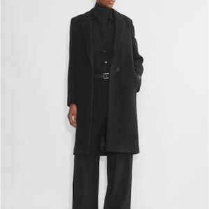 Aritzia Babaton Black Stedman Coat